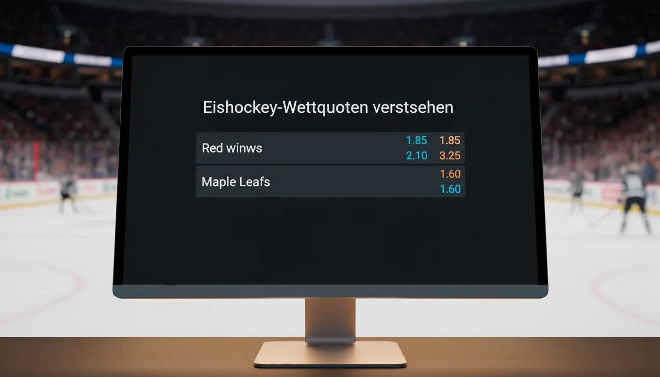Eishockey Quoten verstehen und Wettquoten richtig lesen