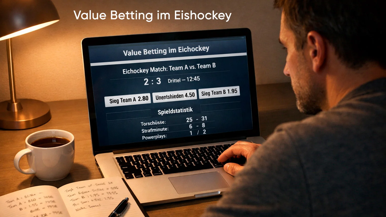 Value Betting Eishockey profitable Wetten Expected Value Strategie